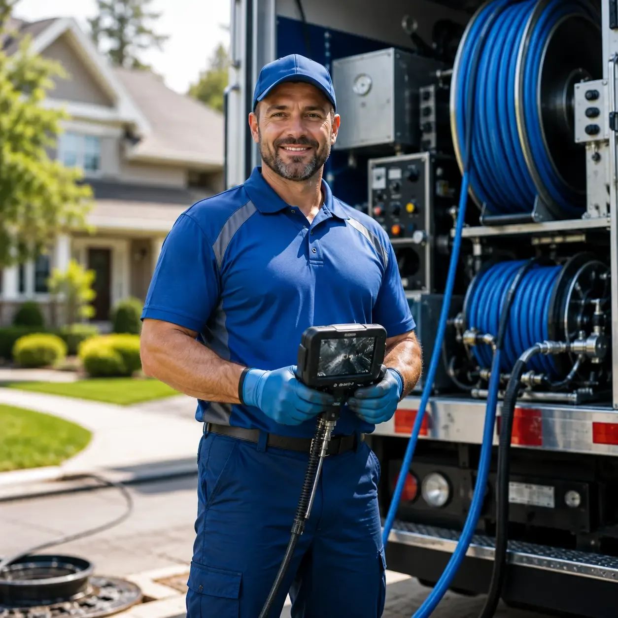 Local outdoor drain cleaning specialists in Sharon, WI